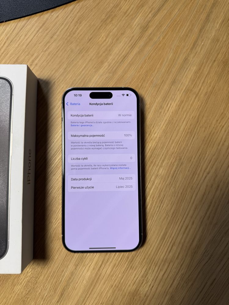Iphone 15 pro 100% kondycji biały