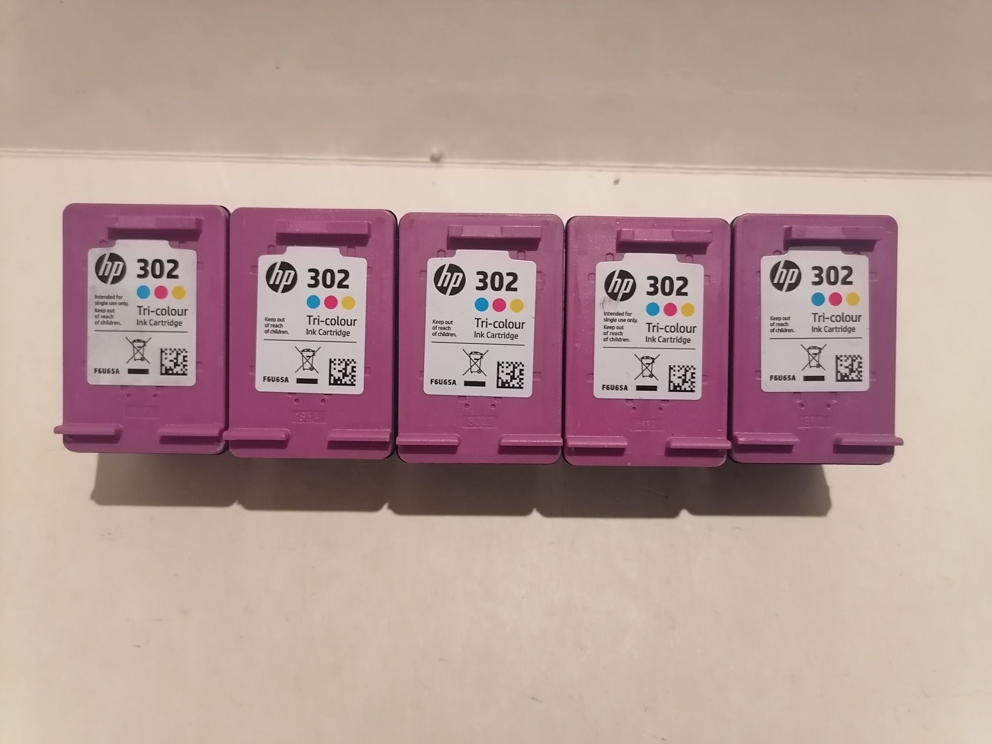 Cartridge tusze hp 302 puste