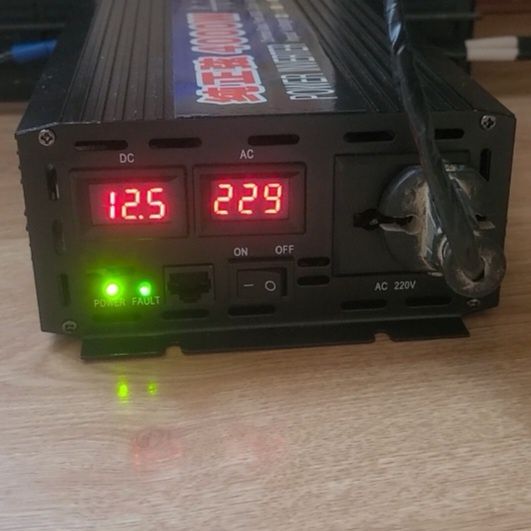 4000 Вт 12/220 Перетворювач Напруги!
Чистий Синус! (Інвертор)