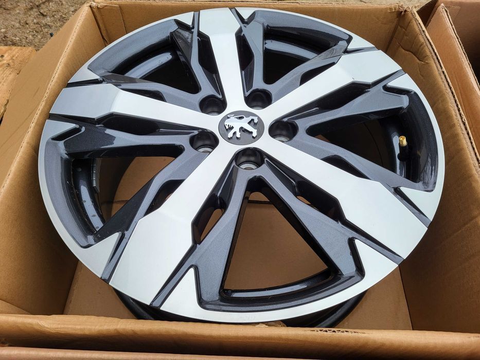 [632] Felgi aluminiowe Peugeot 18 Cali 5x108 Oryginał NOWE OKAZJA ! !