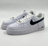 Кроссовки Nike Air Force 1 7002 чёрные с белым