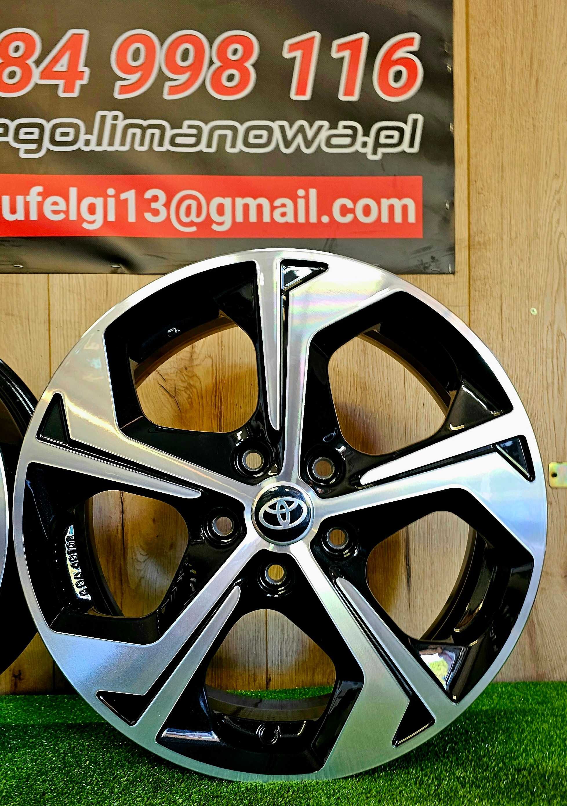 NOWE ALUFELGI TOYOTA - 17x5x114,3 - Auris,Avensis,Corolla,CH-R,Yaris