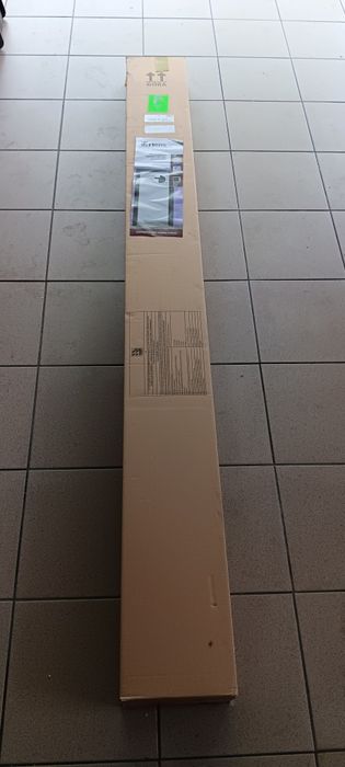 Ościeżnica prawa  regulowana Biała 140 - 160 mm Artens 80
