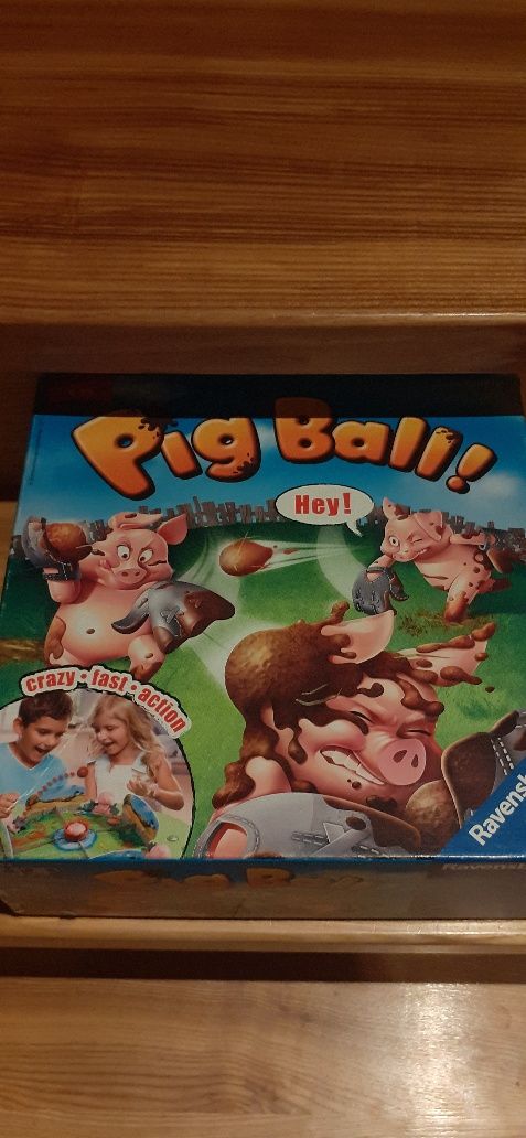 Gra Pig Ball Ravensburger gra zręcznościowa gra dla dzieci gra świnki