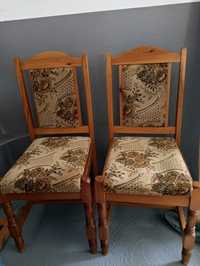 Sprzedam krzesła drewniane bardzo ładne.