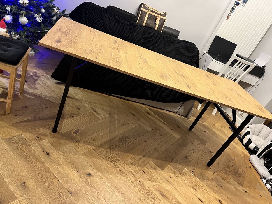 Stół bankietowy prostokątny 200x75cm dąb sonoma