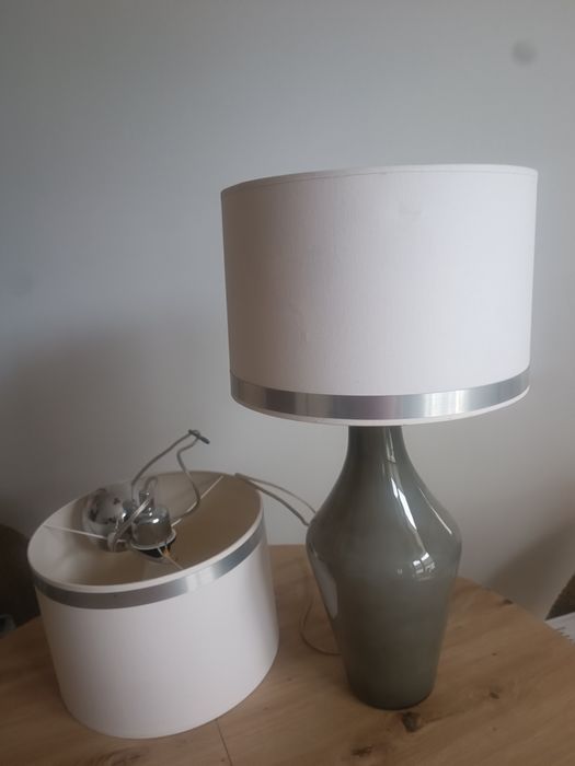 Zestaw lampa i klosz
