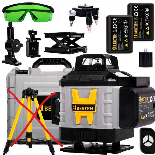 Poziomica Laserowa Płaszczyznowa Laser Krzyżowy