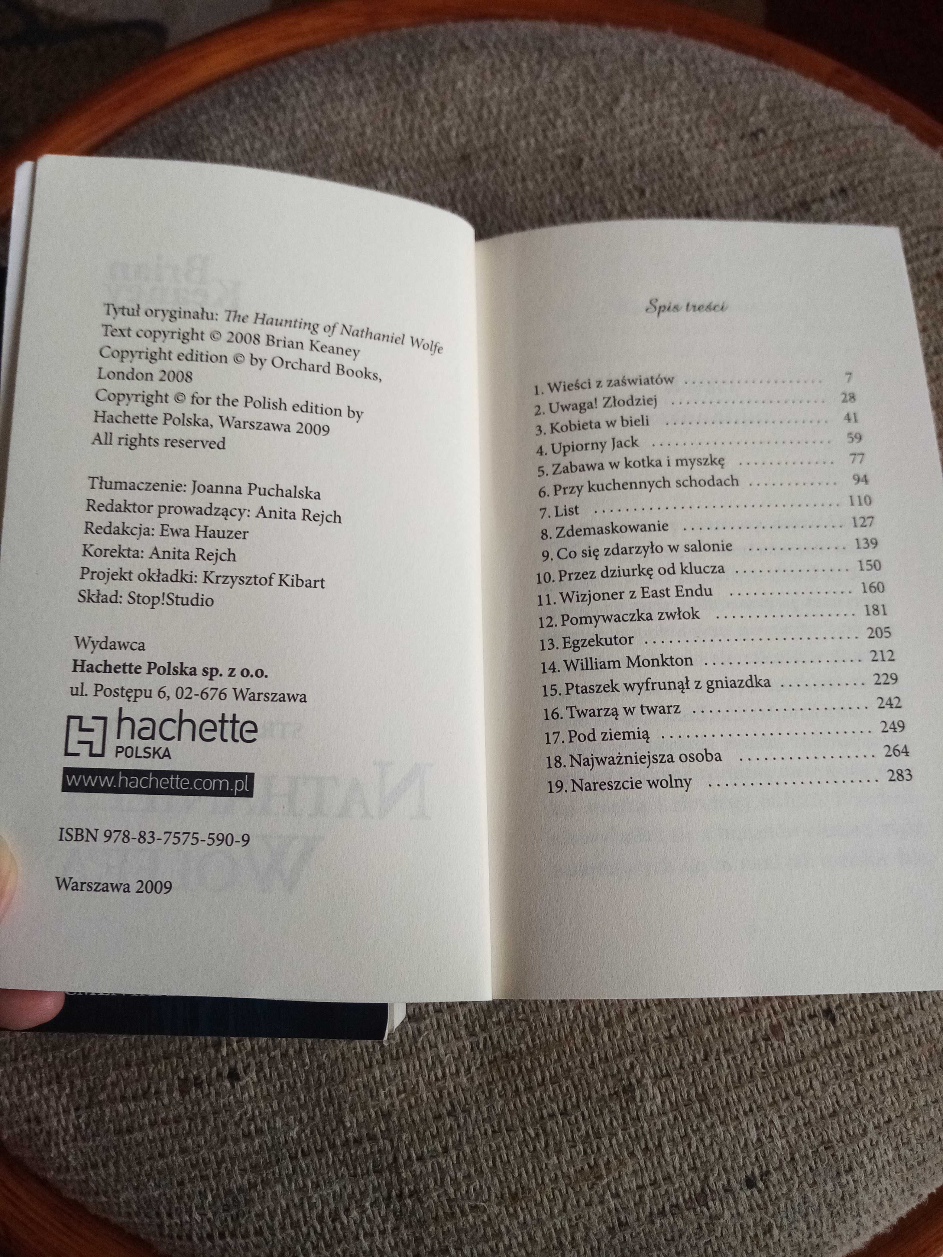 książki Wolfe Nathaniel I cmentarne opowieści  1 i 2 tom