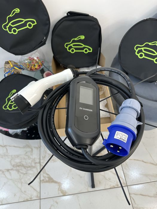 32 ампера - 7 кВт ! Зарядка до електромобіля Зарядний пристрій