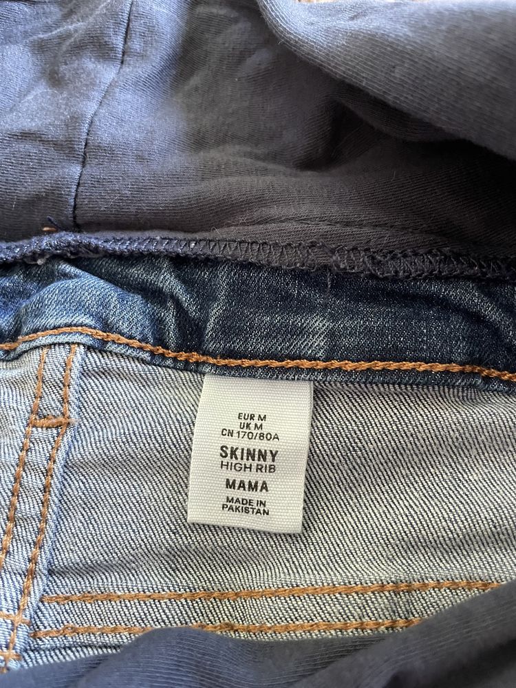 dżinsy ciążowe z H&M rozmiar M