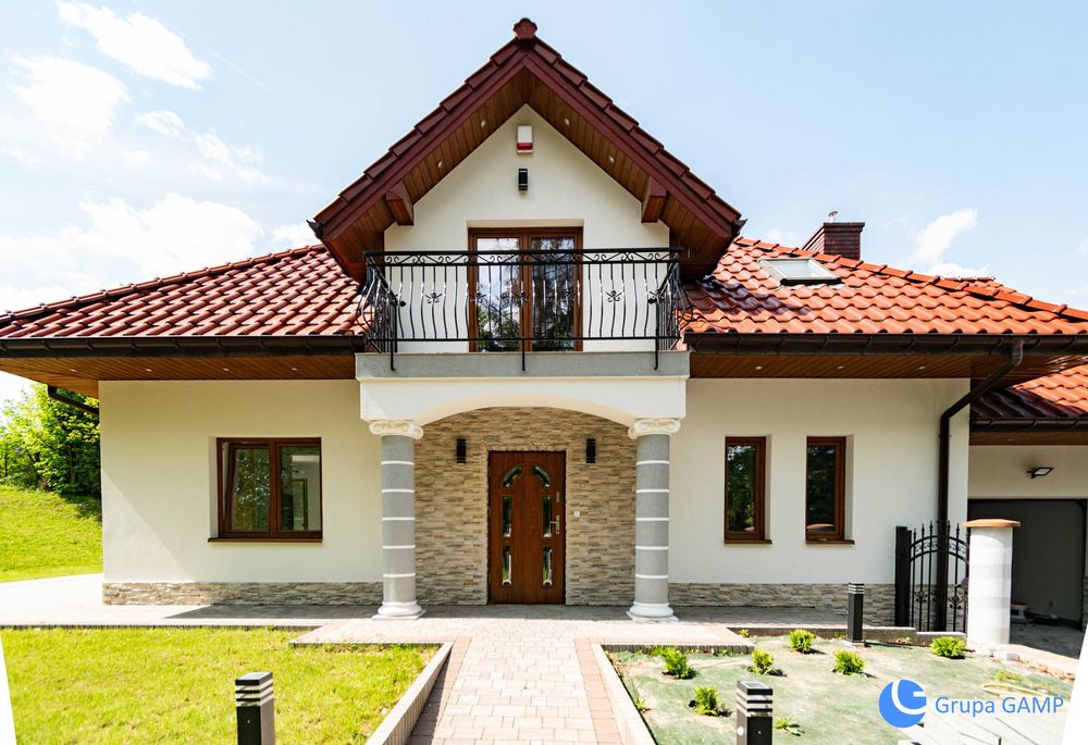 Nowy Dom 205m2-6 pok *Wieliczka* garaż, ogród, klima
