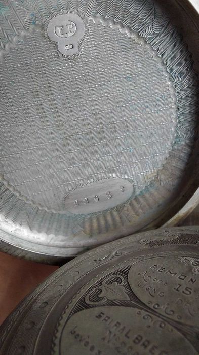 Relógio de bolso Remontoir Ancre Ligne Droite 15 Rubis