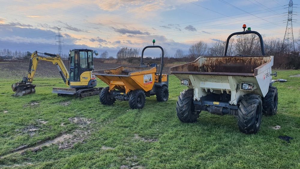 Wynajem minikoparka 2 T JCB Yanmar 2.7 T  wozidło prace ziemne Radłów