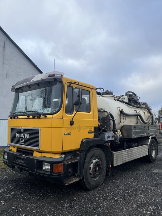 Samochód asenizacyjny MAN 19.372 kaiser recykling