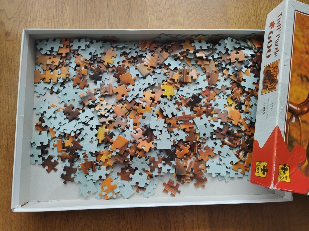 Puzzle Trefl 600 elementów 100% kompletne