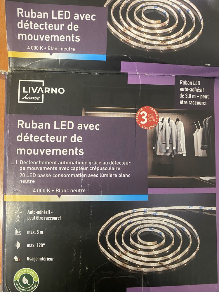 Ruban led auto oswietlenie do szafy