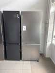 Холодильник Samsung RB53DG706BS9EF новий висота 2 м., ширина 76см.