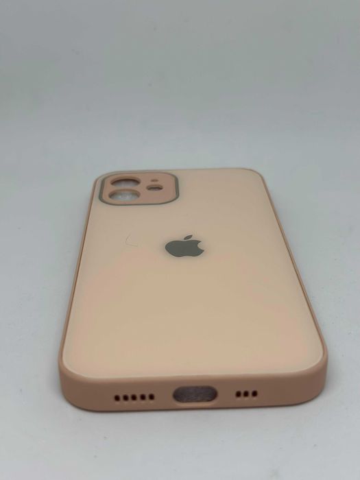 Obudowa Iphone 12 Pudrowy Róż Etui Case Ochronny a'la szklany kod 407