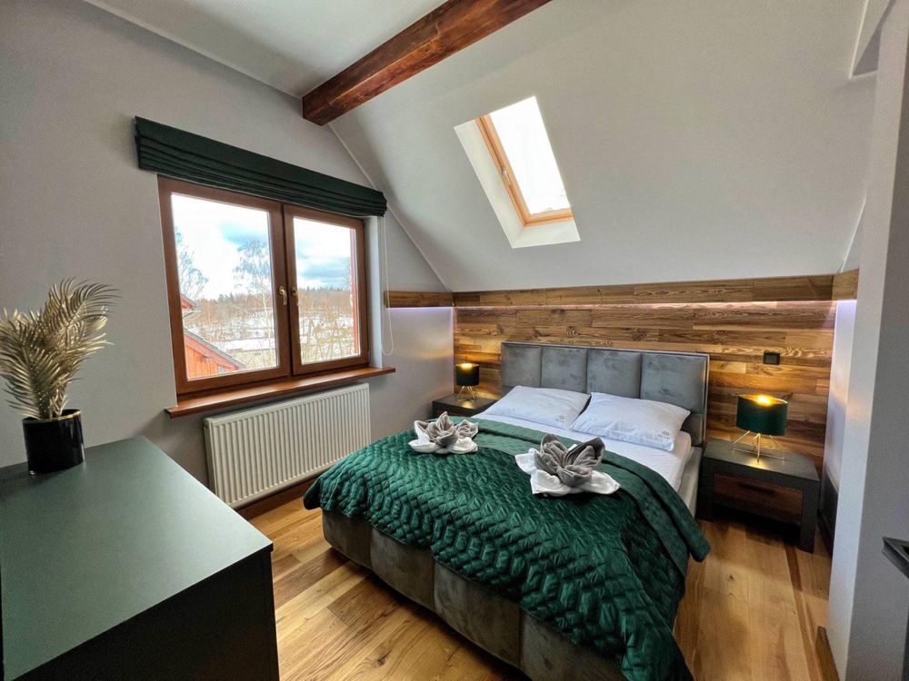 Apartament dwupoziomowy z widokiem Góry Szklarska Poręba Jacuzzi Sauna