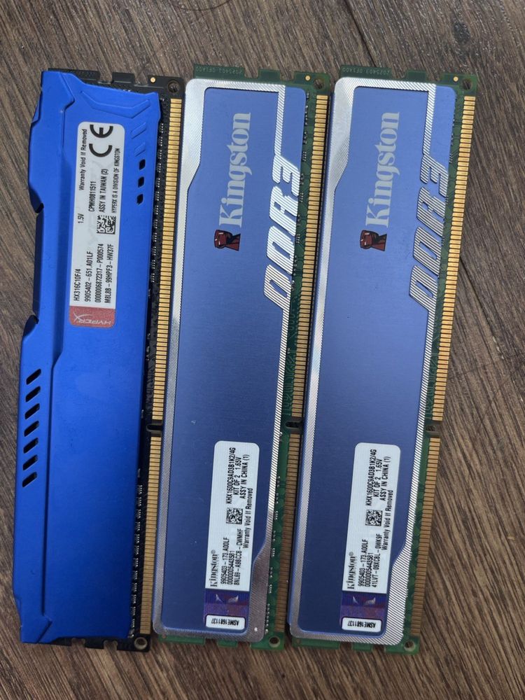 Оперативна пам’ять ddr 3 hyper x blu, hyper fury