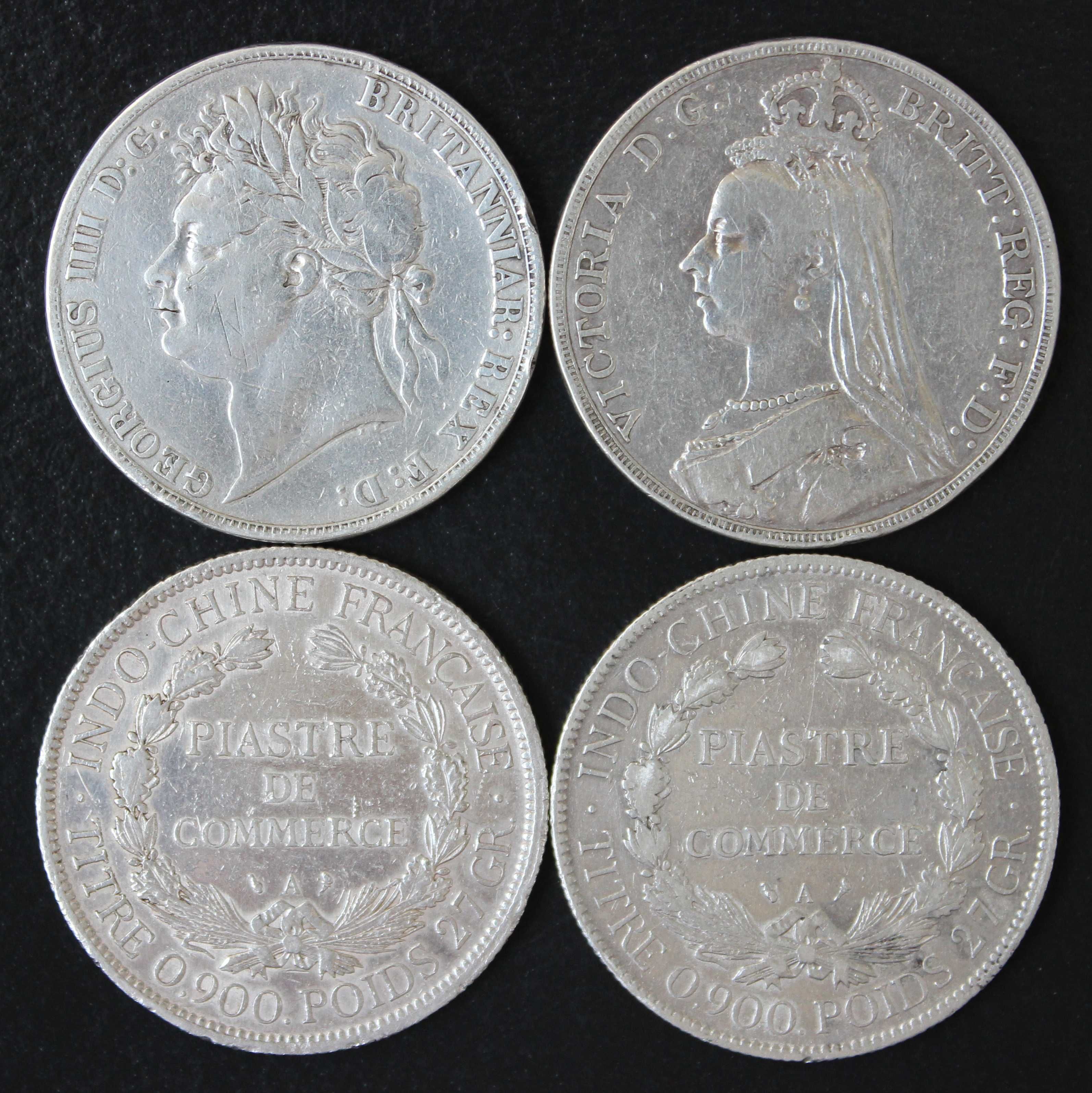 монета 1 крона 1890 года,оригинал