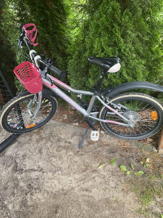 Rower kross  Lea mini 20 cali błotniki uchwyt koszyk