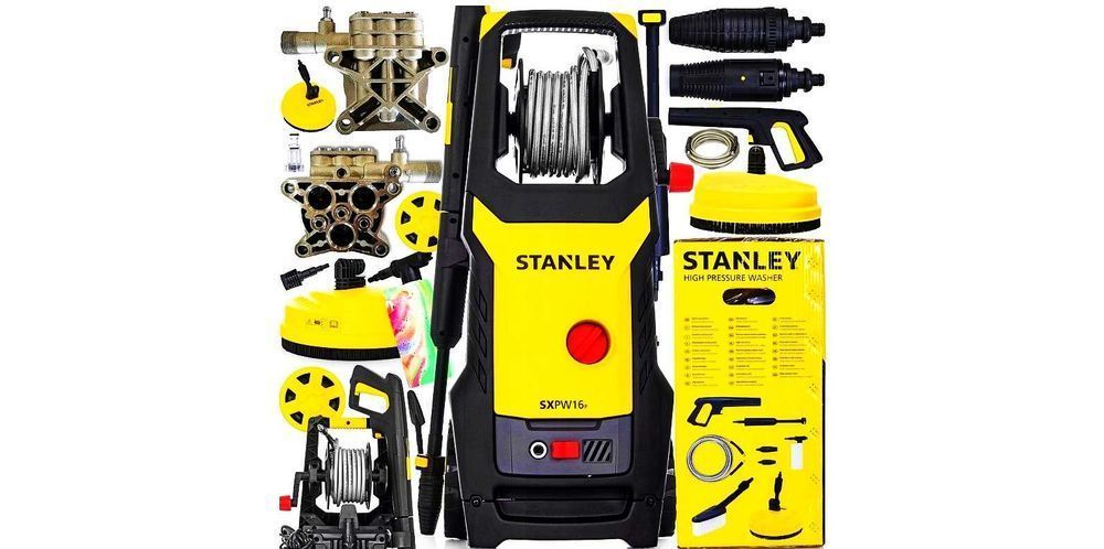 MOCNA nowa MYJKA Ciśnieniowa STANLEY 125/190BAR TURBO karcher do auta