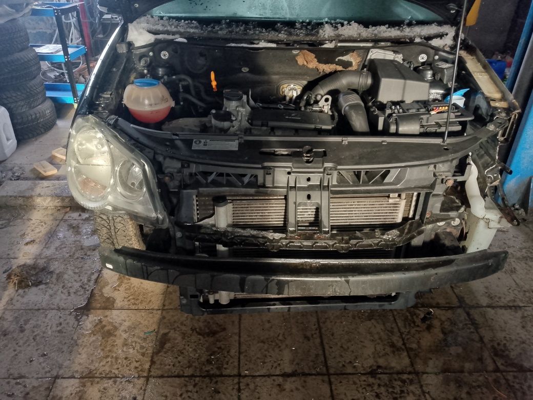 Volkswagen VW Polo 9N lift ćwiartka przednia lewa prawa podłużnica