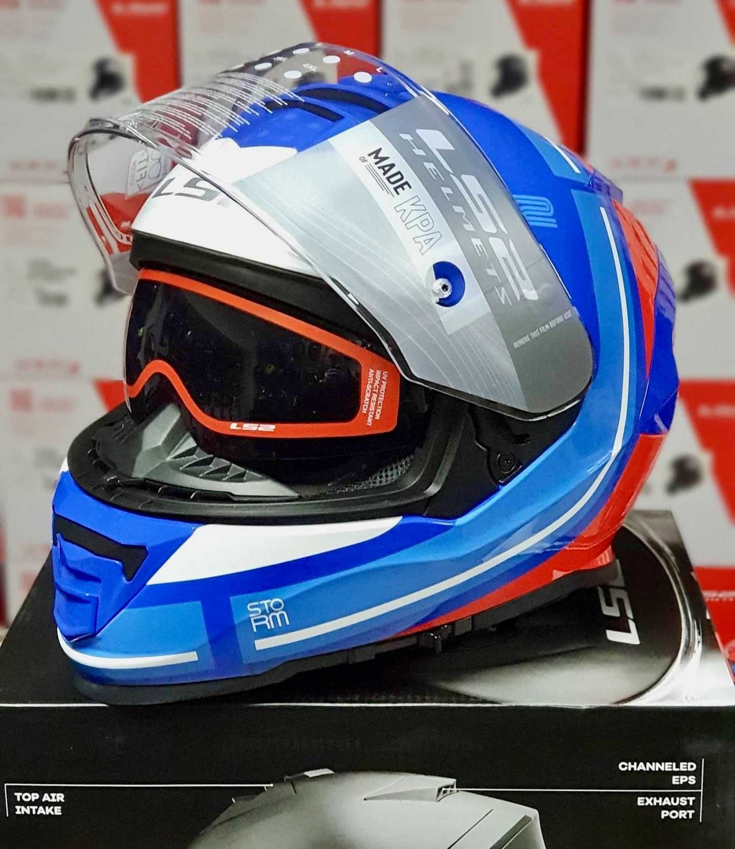 Capacete NOVO LS2 FF800 Storm.Desconto+Pinlock. Tam S-M-L-XL