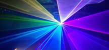 Laser 3D, kolorowy, dyskotekowy ,profesjonalny, DJ, efekt świetlny,