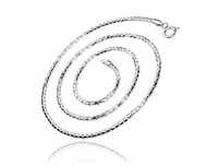 Elegancki Srebrny Łańcuszek Koreana Cord 1.2Mm 50 Cord_12_50