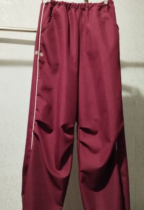 Стильні бордові штани для танців