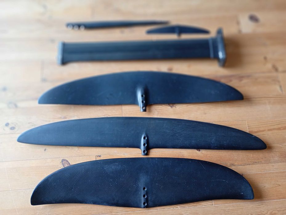 Asas de foil Full carbon