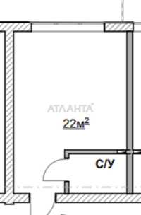 Смарт 22м2. Теремки2