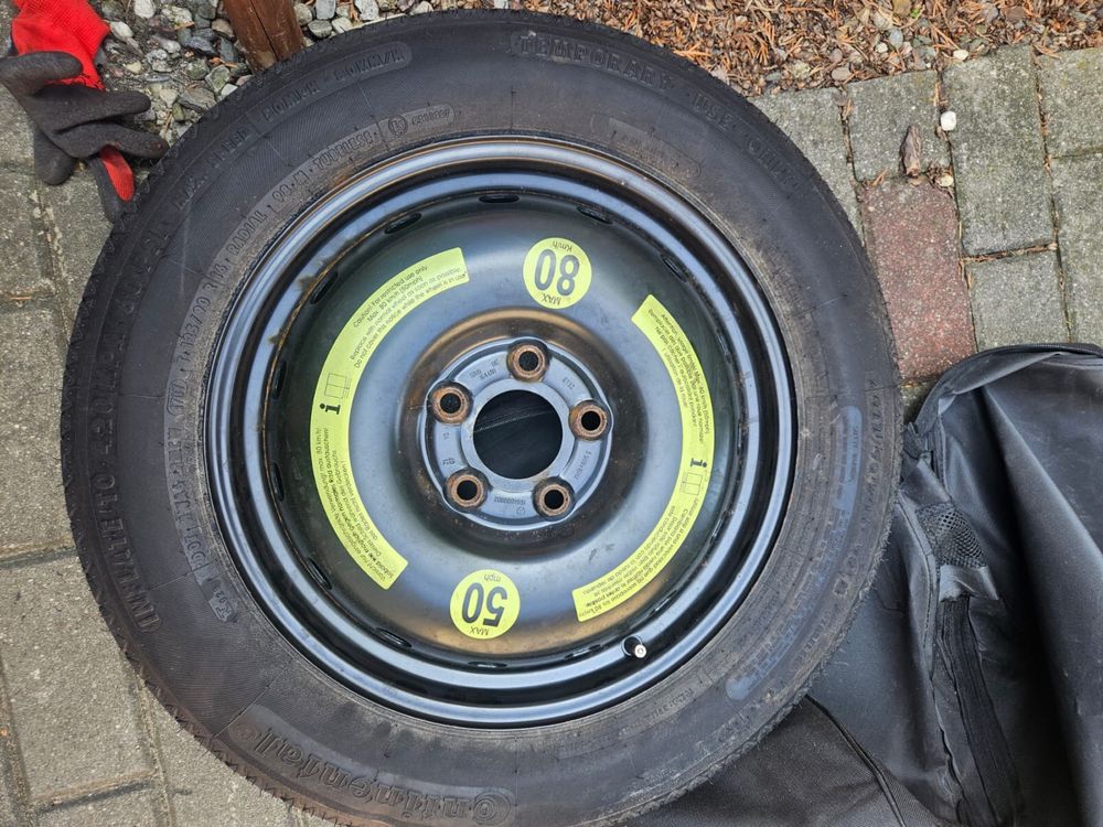 Koło dojazdowe mercedes w203 125/90R16