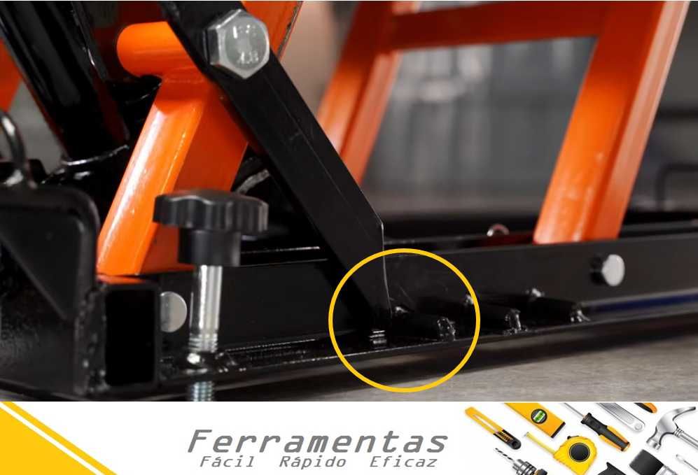 Macaco / elevador Hidráulico 680 kg p/ Mota - NOVO