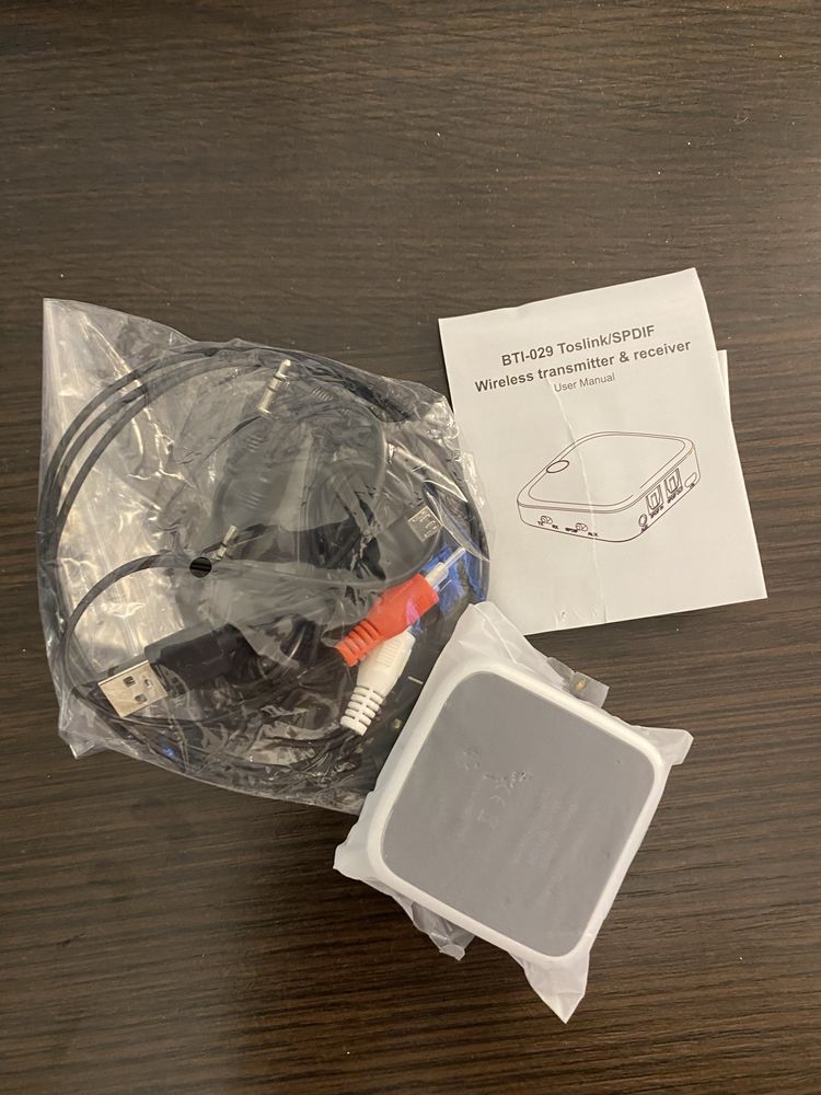 Адаптер Toslink/SPDIF Bluetooth BTI-029 для бездротової передачі аудіо