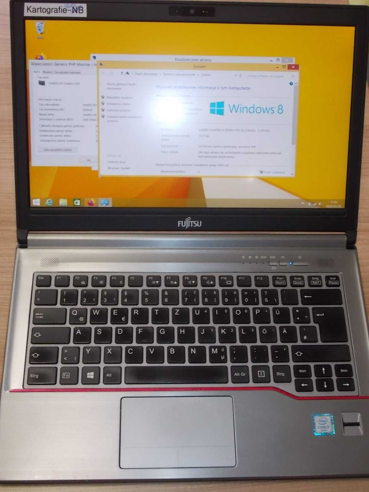 Fujitsu Lifebook E746 Core i5-6200