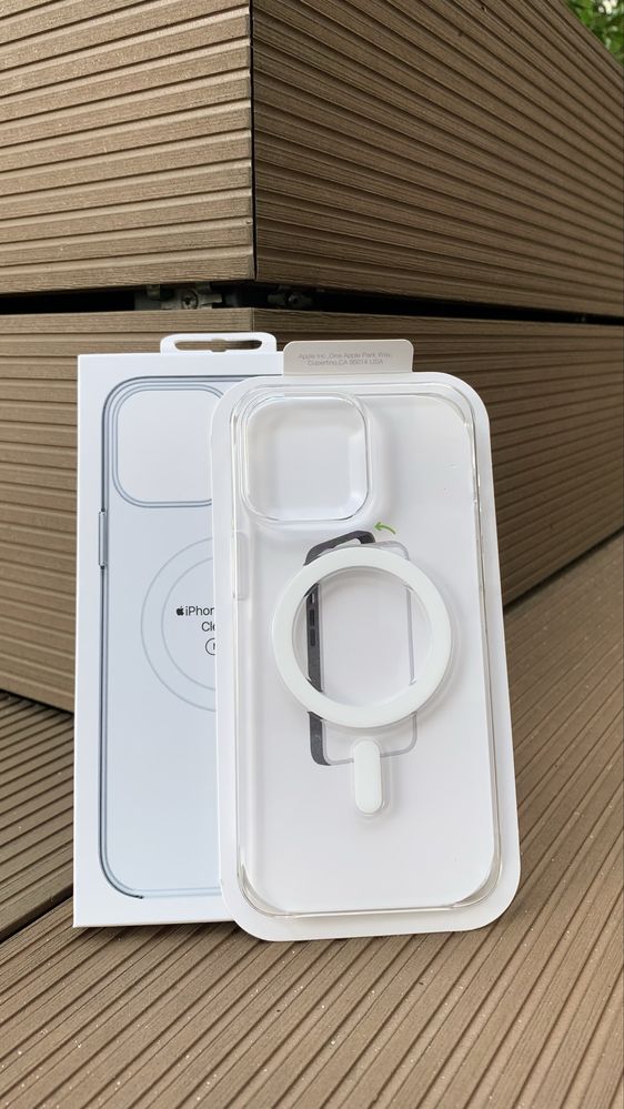 Oryginalne Przezroczyste Magsafe Etui do Iphone’a 15 Pro Max