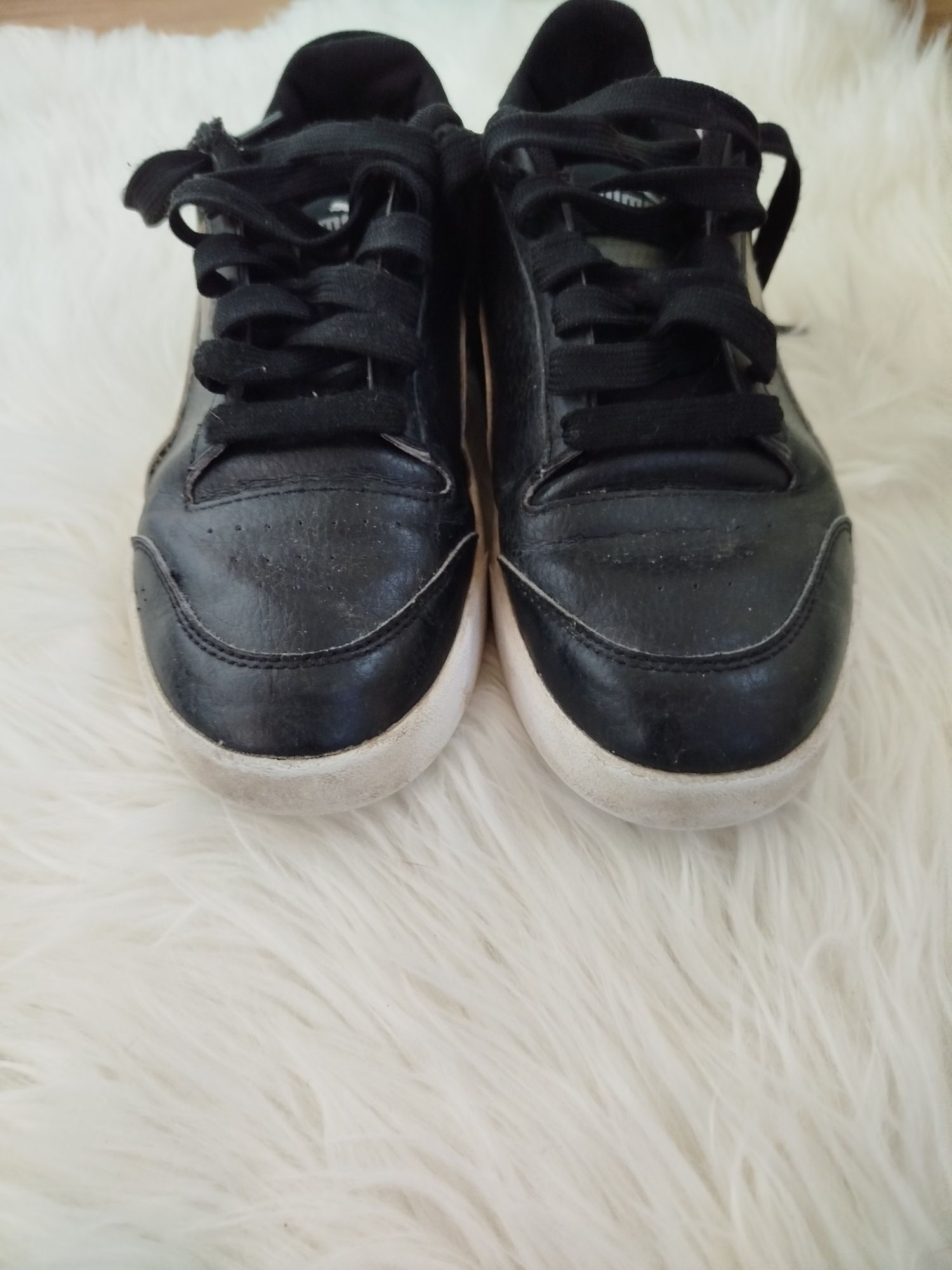 Puma Shuffle czarne sneakersy buty unisex  38