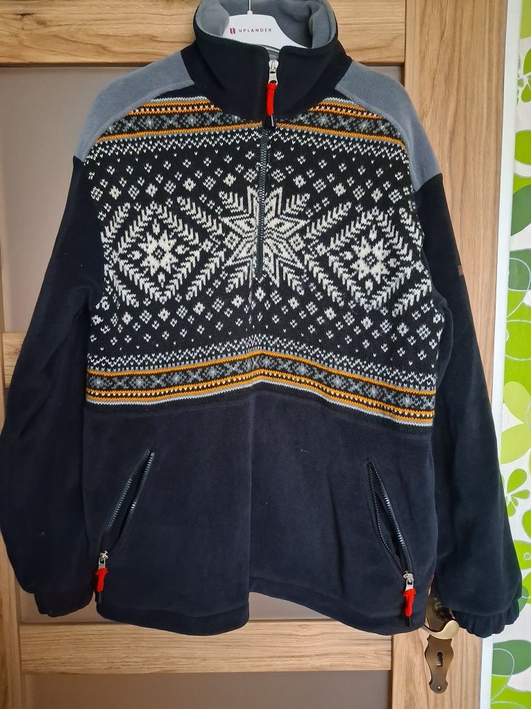 Bluza męska welurowa ocieplana rozm.40