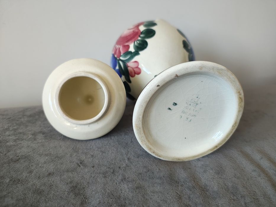 Włocławek Amfora puchar fajans ceramika kamionka