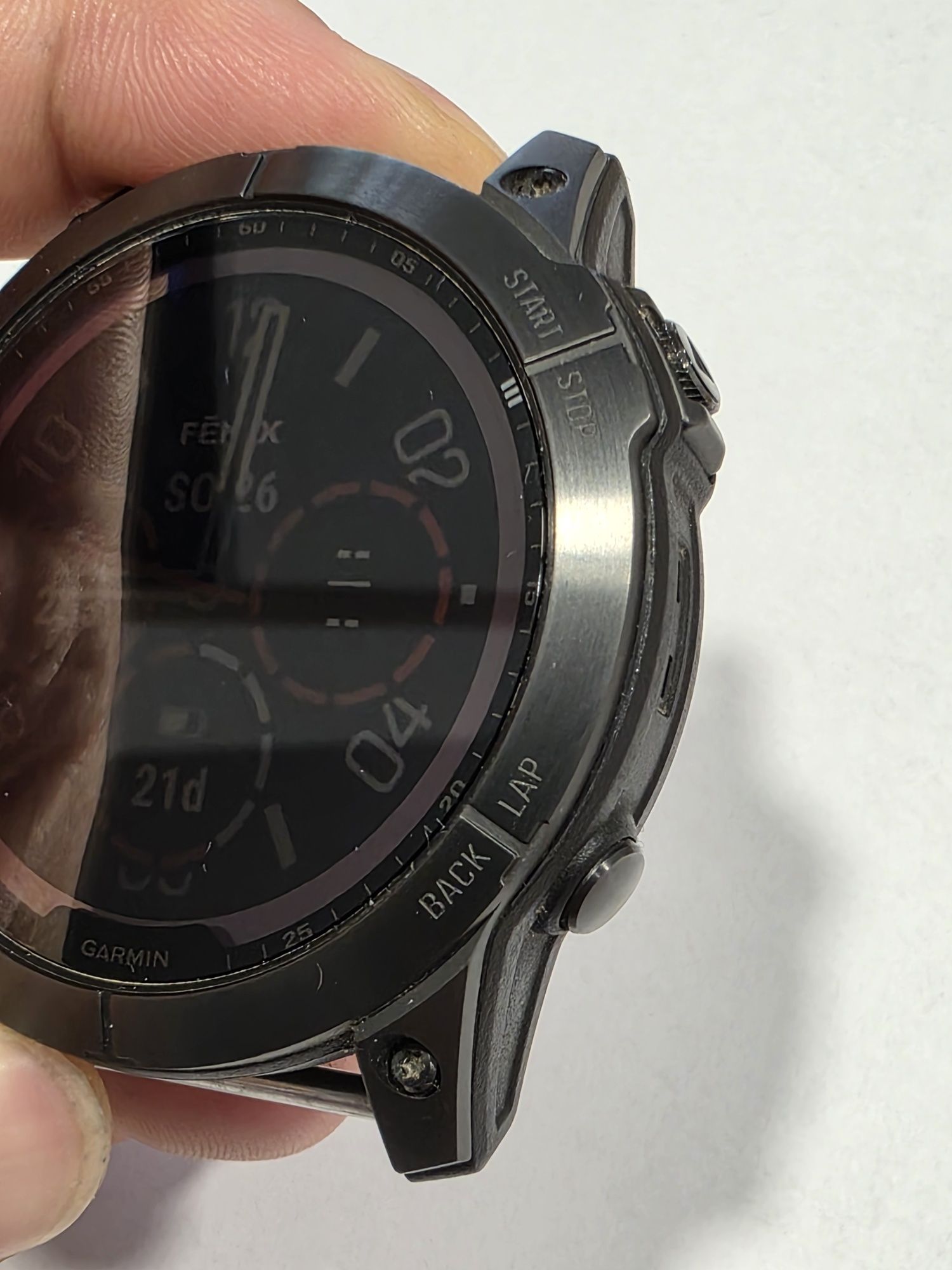 Garmin Fenix 7X Sapphire Solar Tytan w stanie idealnym