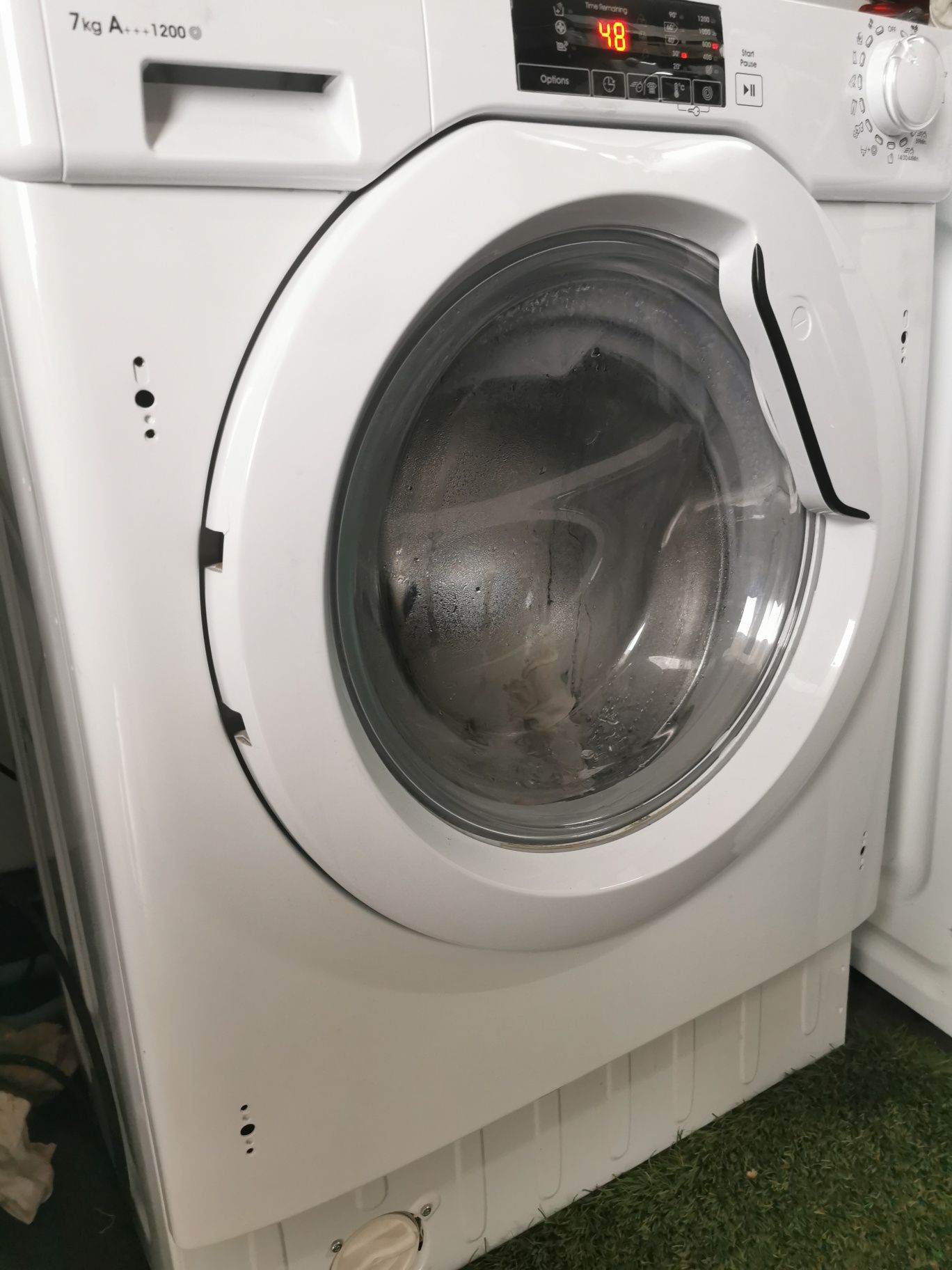 Máquina lavar roupa candy encastrar 7kg 1200rpm A+++ faço entrega