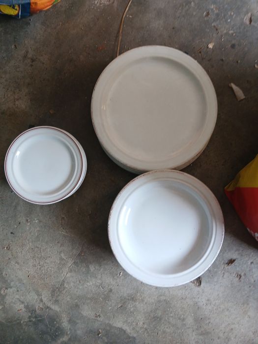 Pratos em bom estado