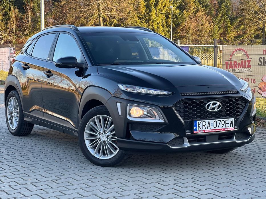 Hyundai Kona 1.6 TURBO+177KM+Kamera+KRELL+Carplay+Androidauto+Bezwypadkowy 100%