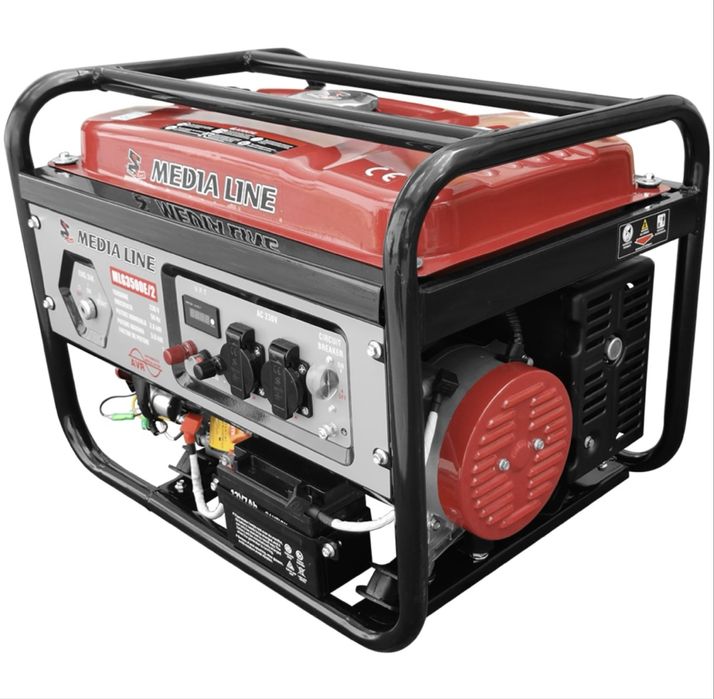 Генератор бензиновий AGT Media Line MLG 3500/2 AVR | 3 кВт