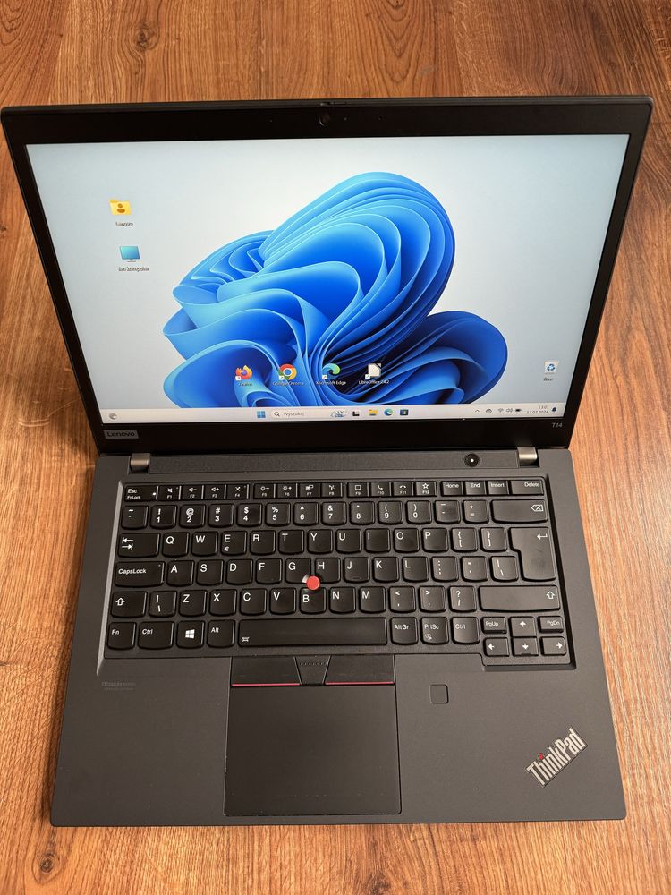 Laptop Lenovo ThinkPad T14 G1 i7-10610U/32GB/512SSD/14,1"FHD/FP FV