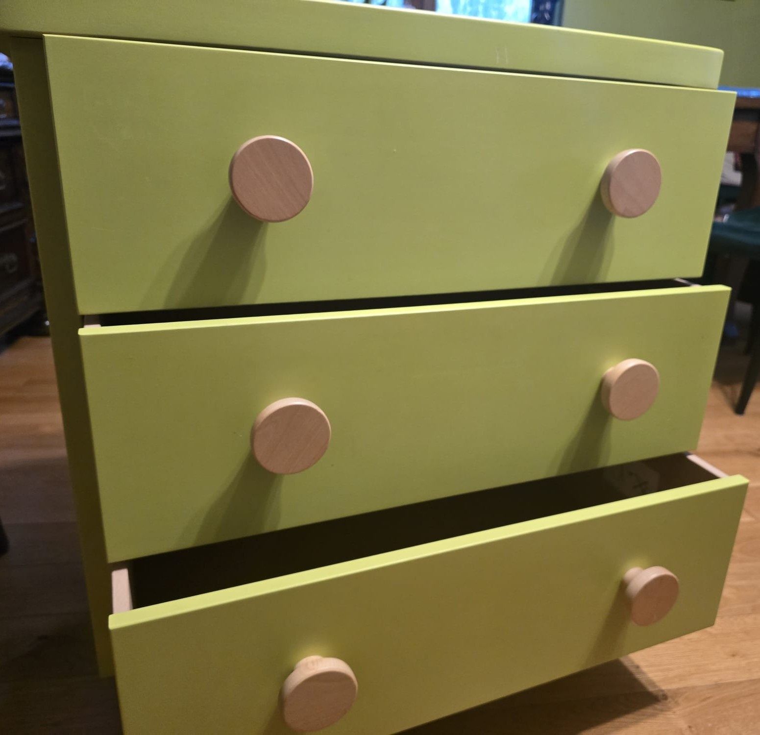 Komoda Mammut Ikea zielona + gratis